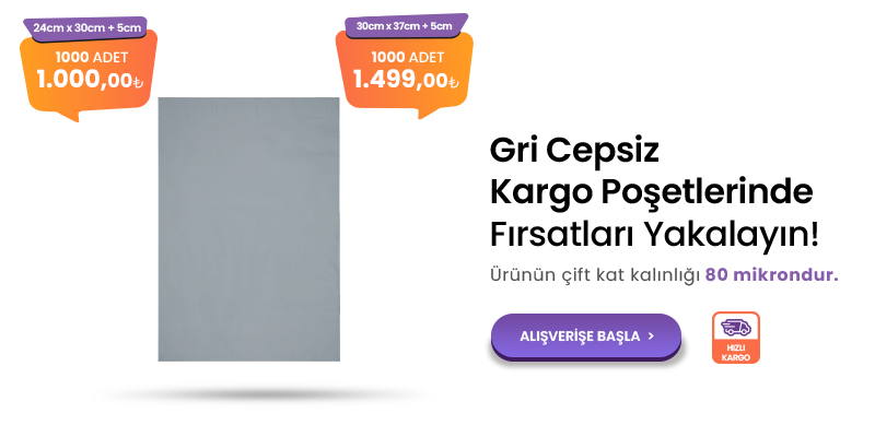 Gri cepsiz kargo pos╠ğeti mobil